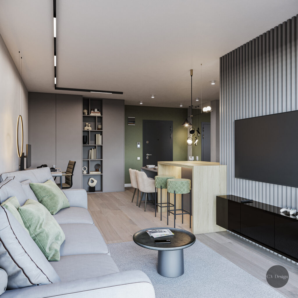 Design Interior Living Apartament Cluj-Napoca