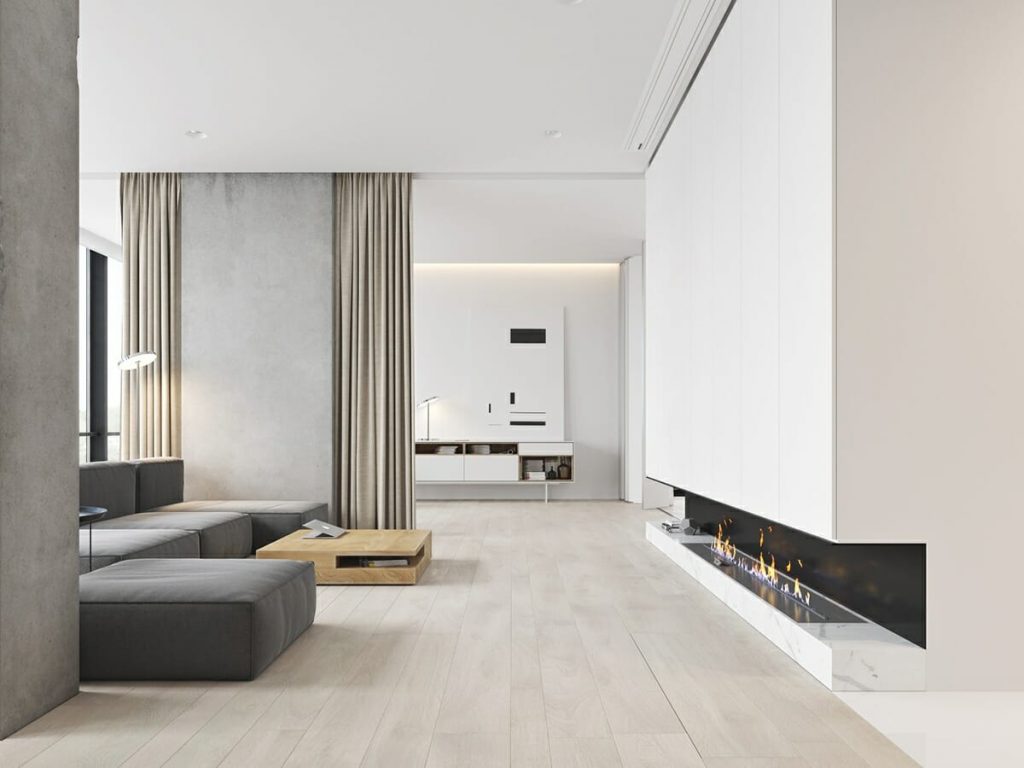 design interior minimalist living