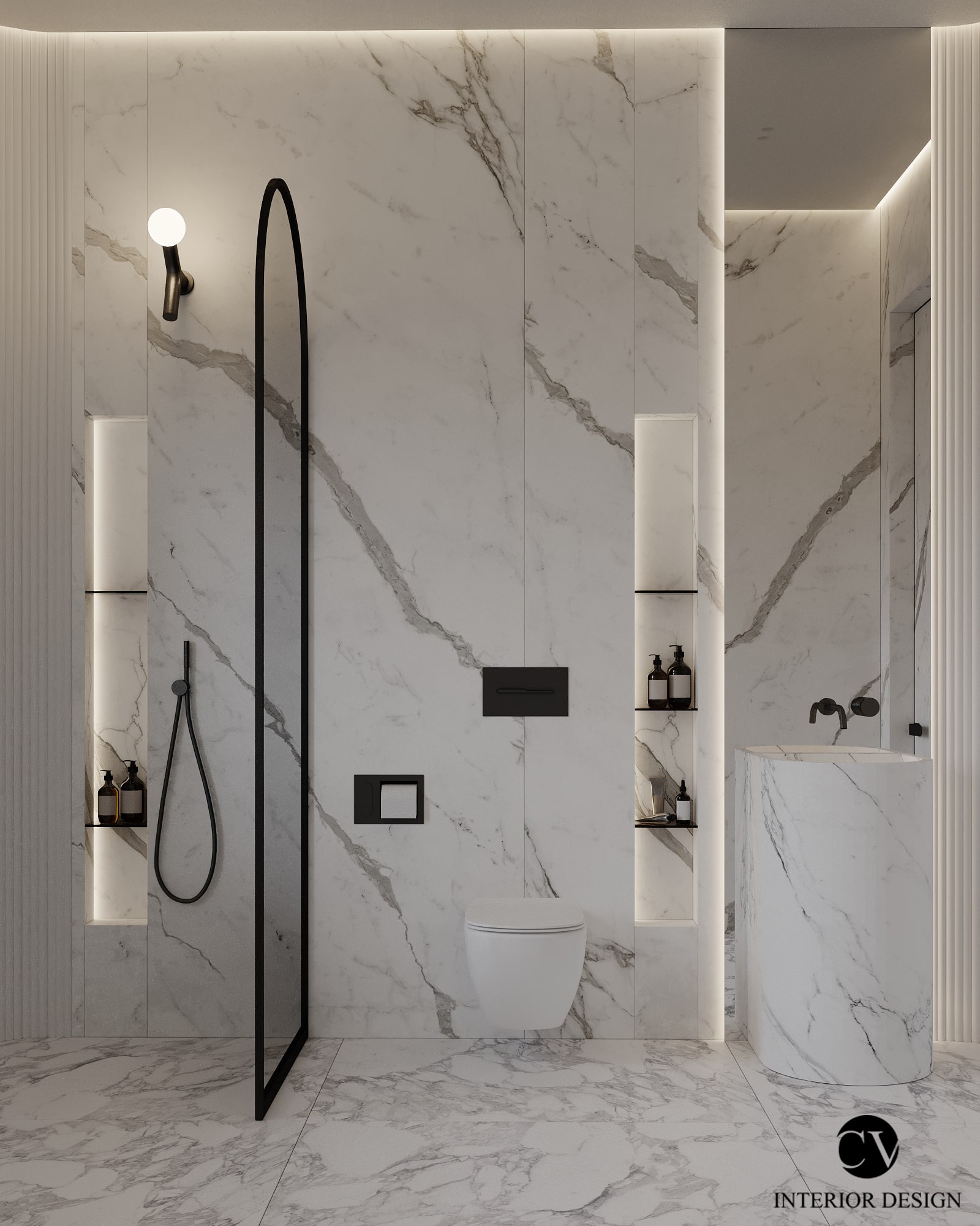 baie moderna design interior