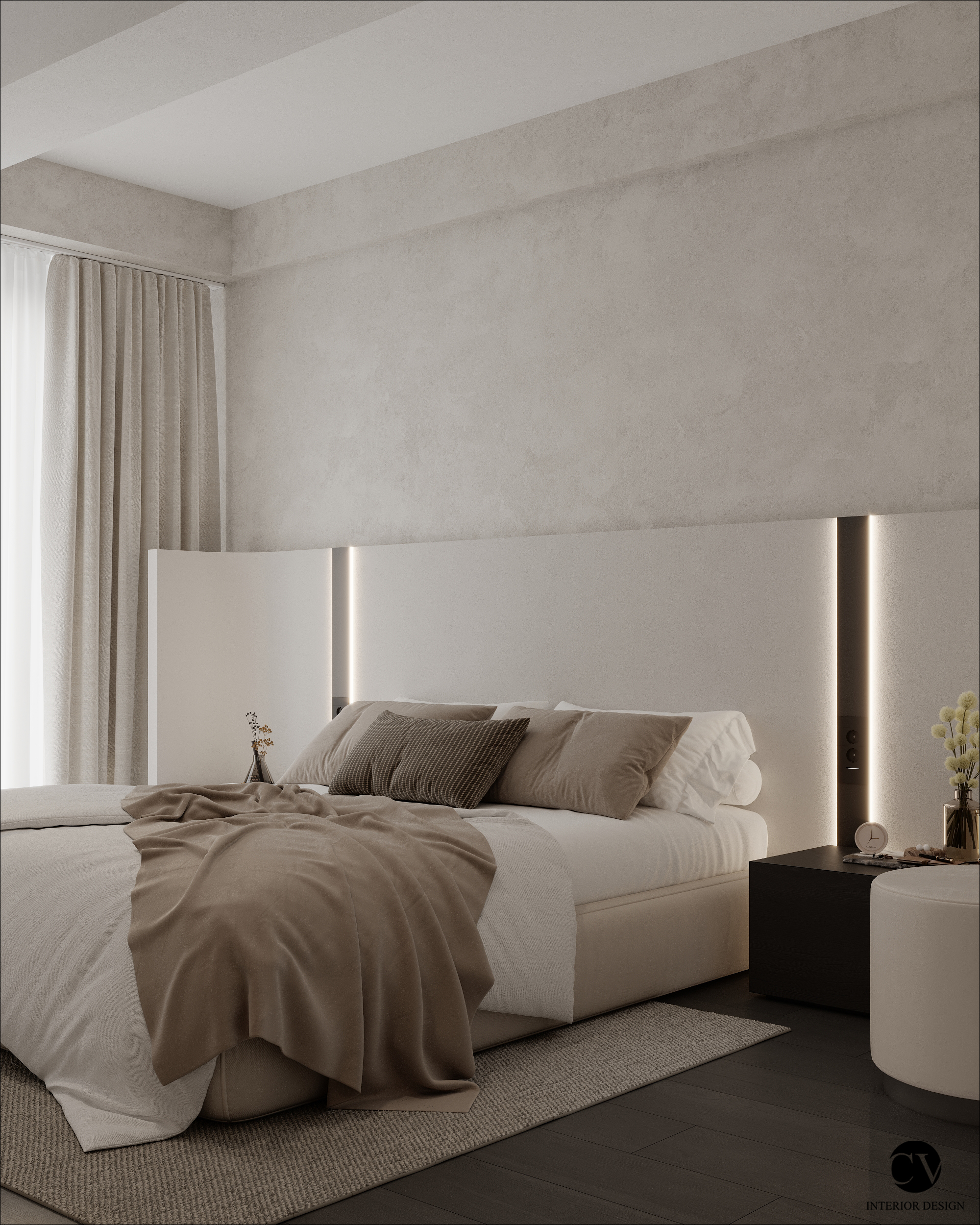 design interior penthouse dormitor