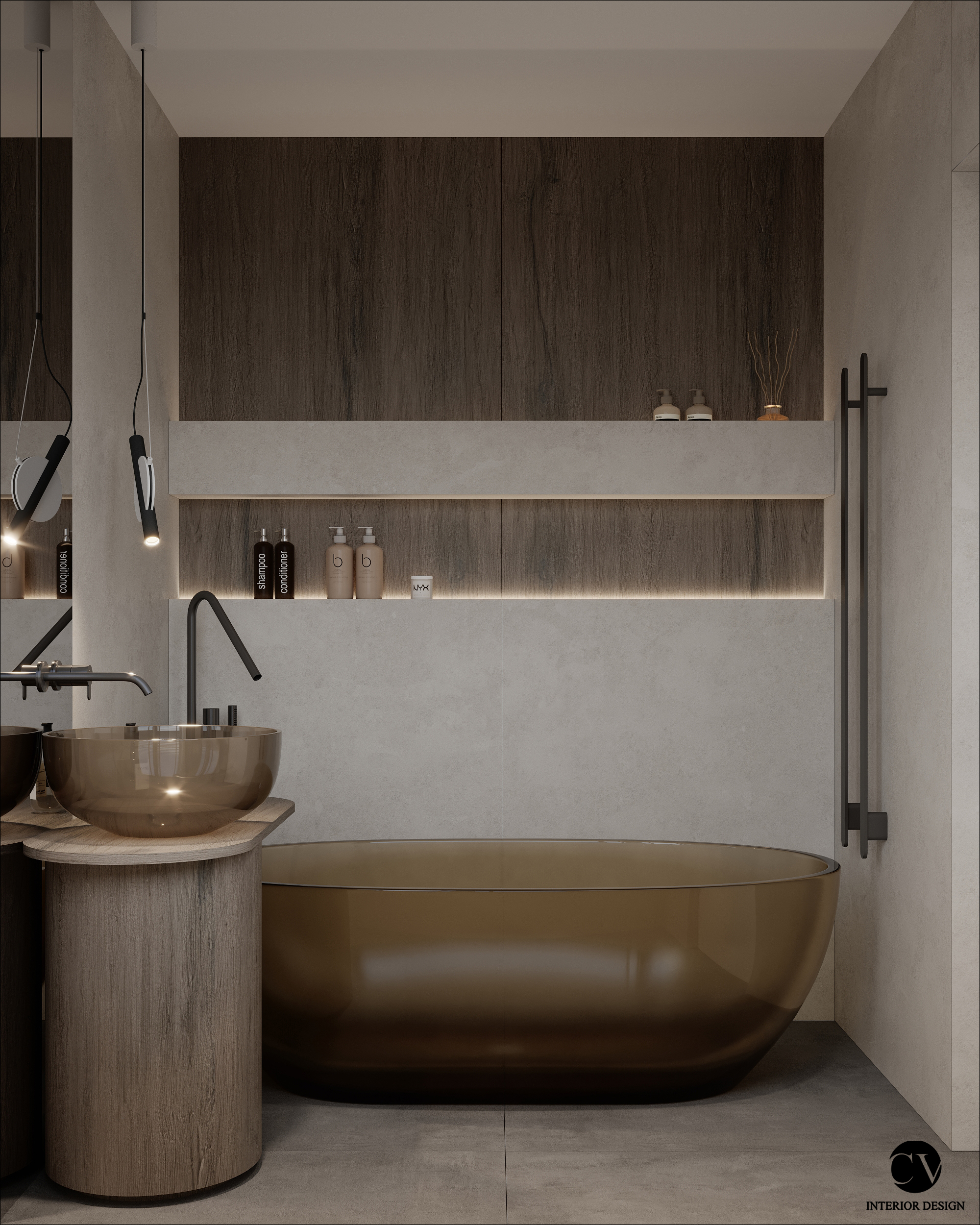 design interior penthouse baie