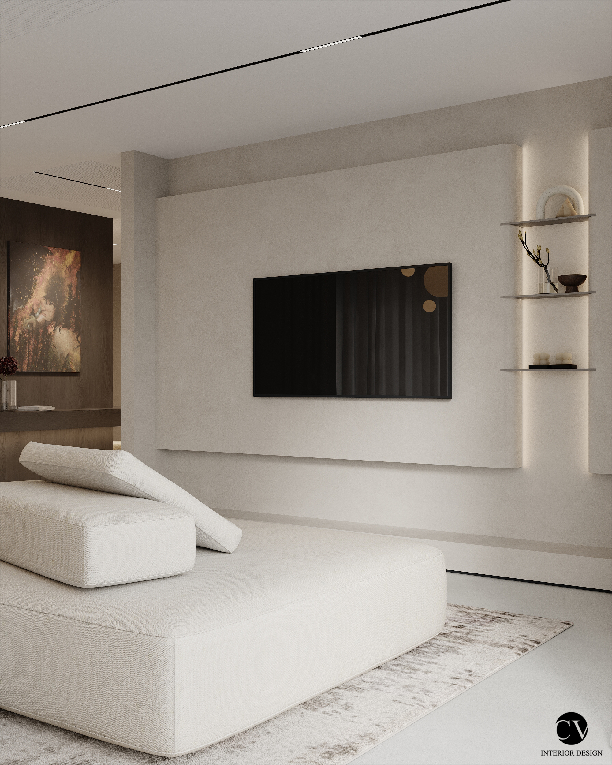 design interior penthouse bucatarie