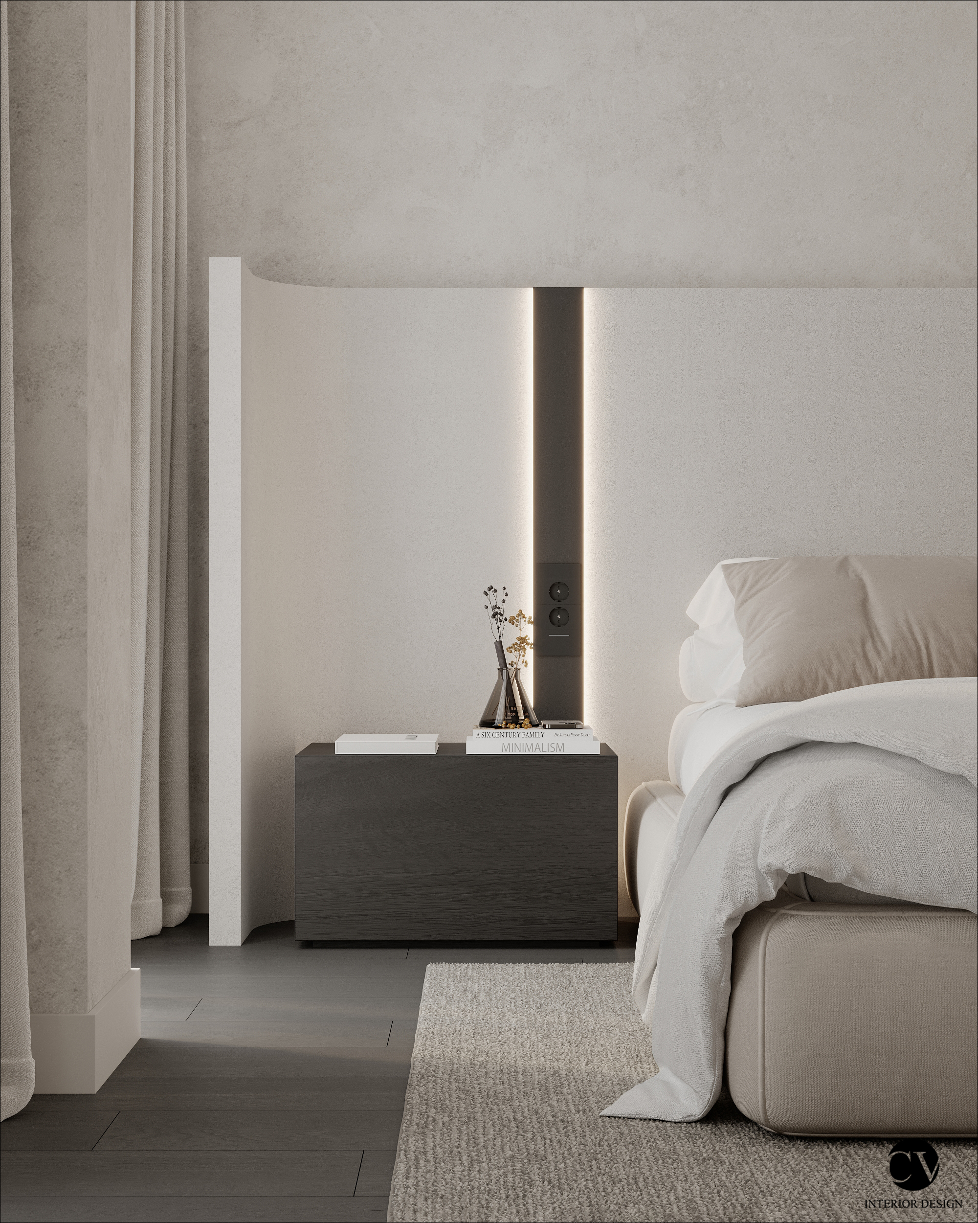 design interior penthouse dormitor