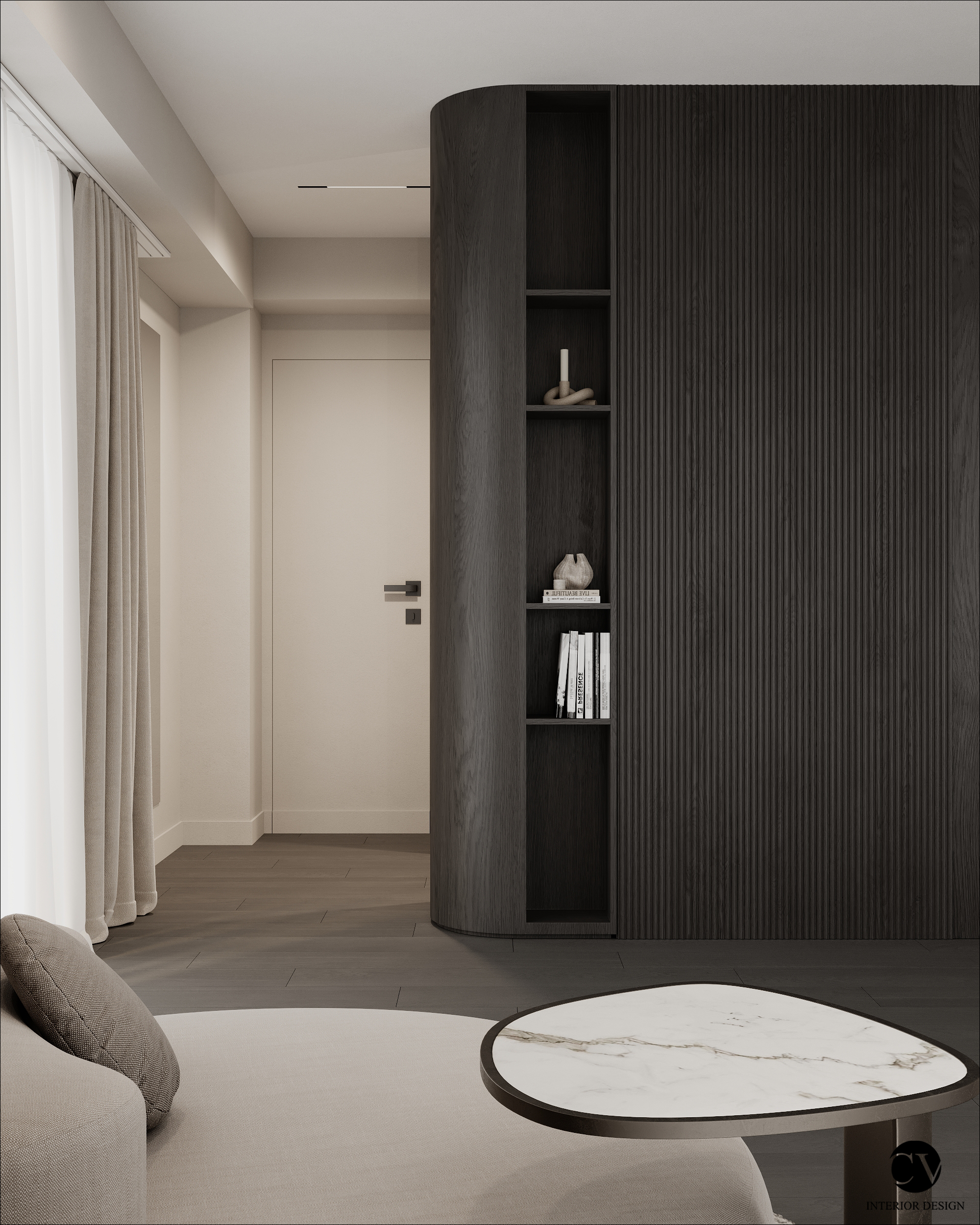 design interior penthouse dormitor