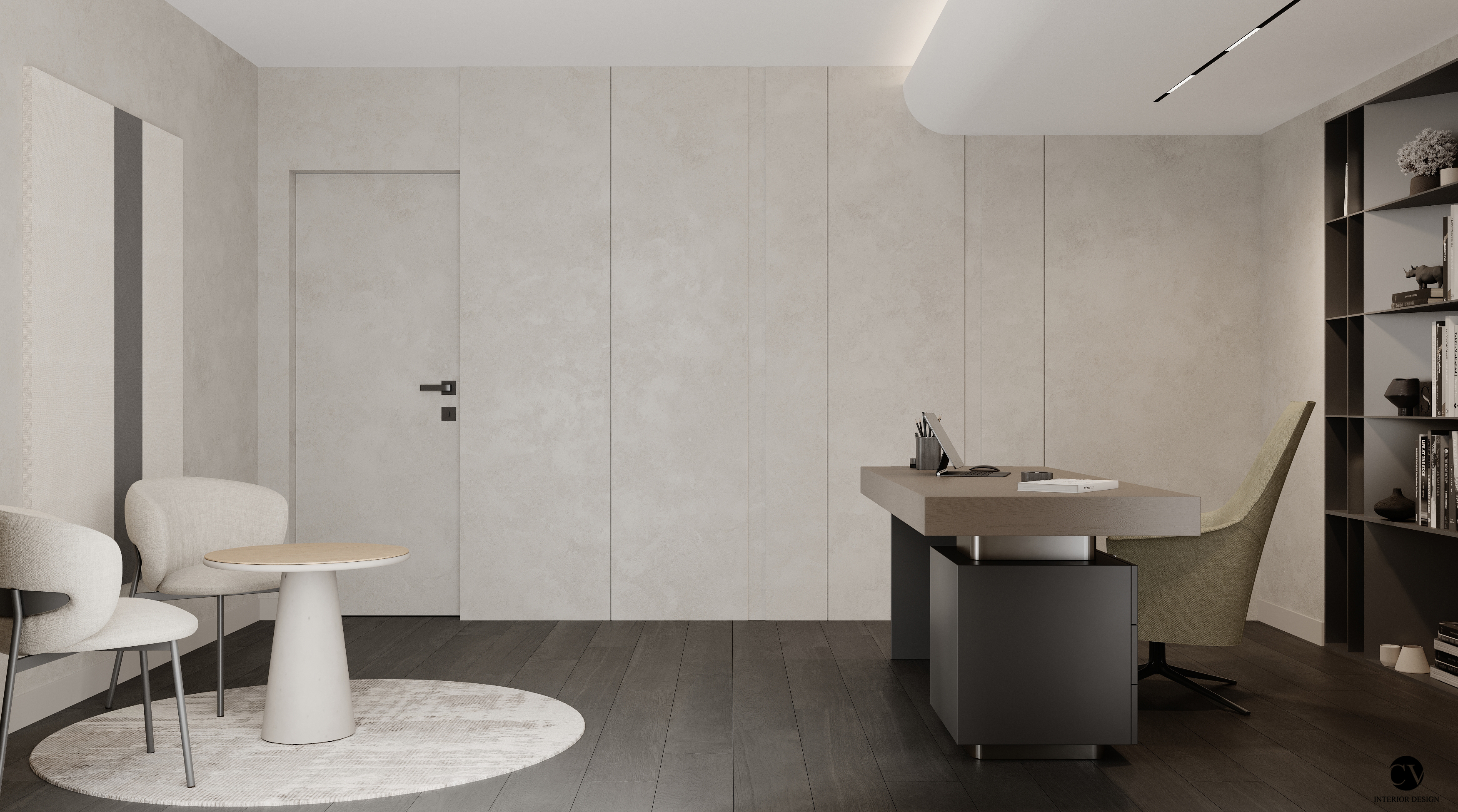 design interior penthouse office