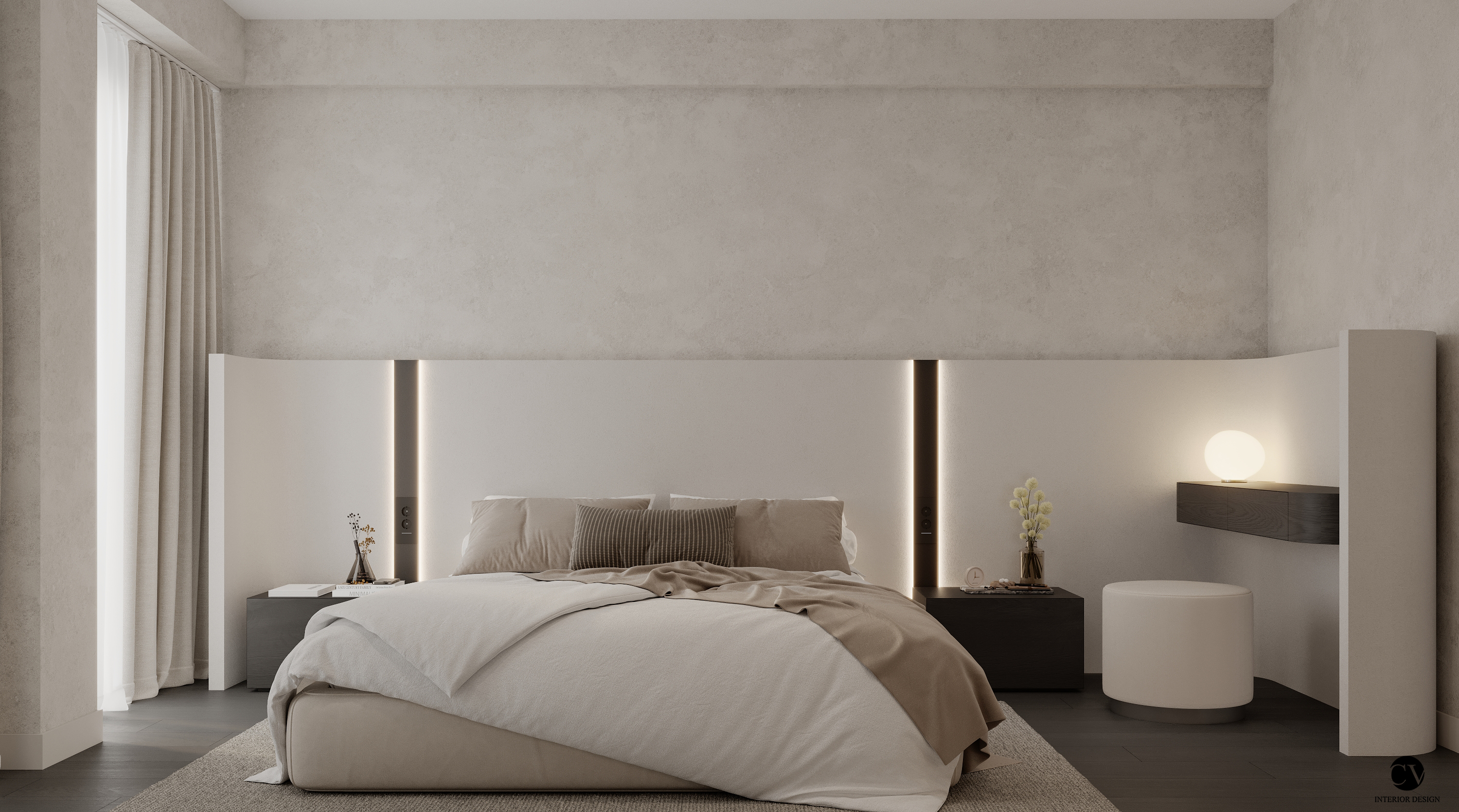 design interior penthouse dormitor