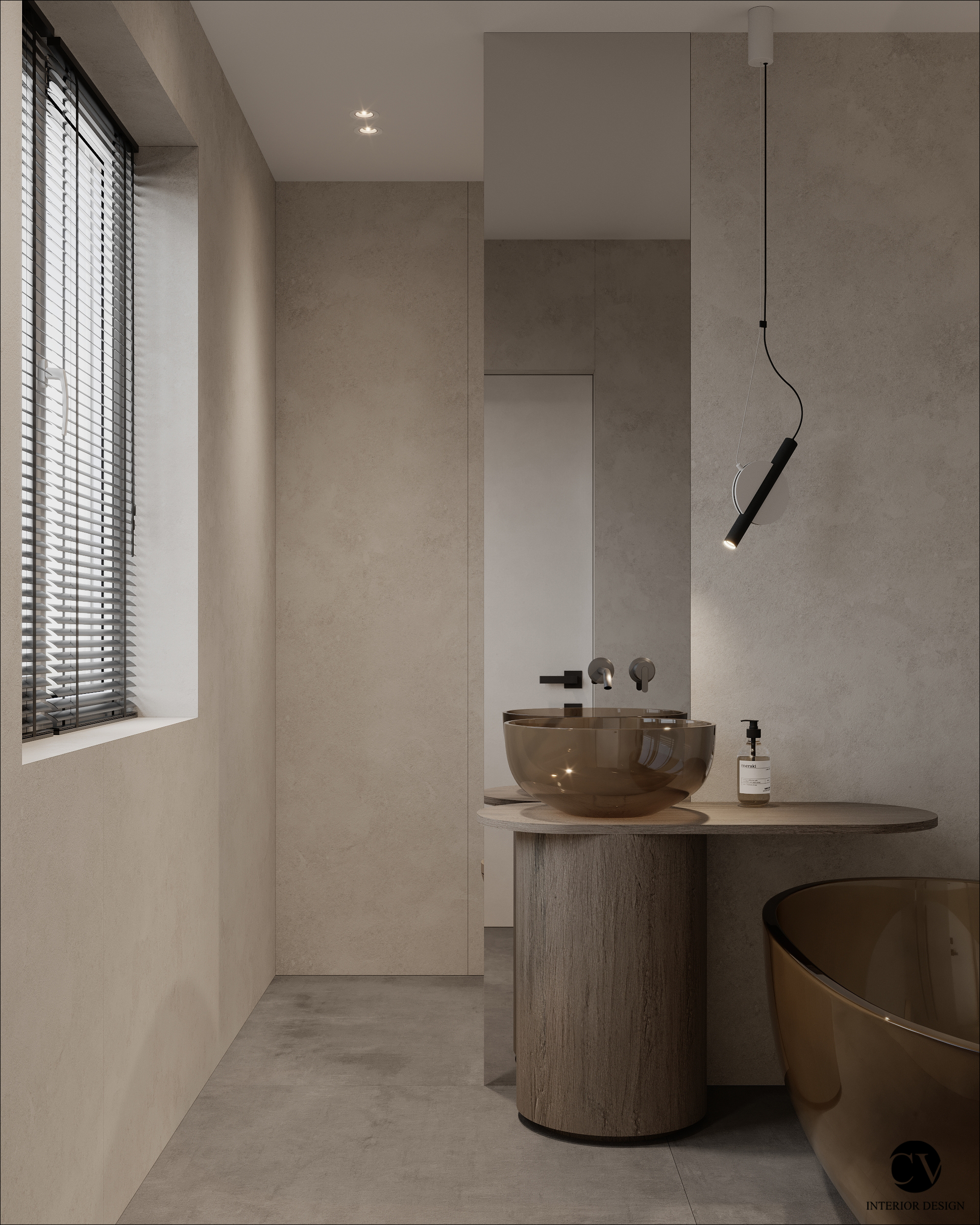 design interior penthouse baie